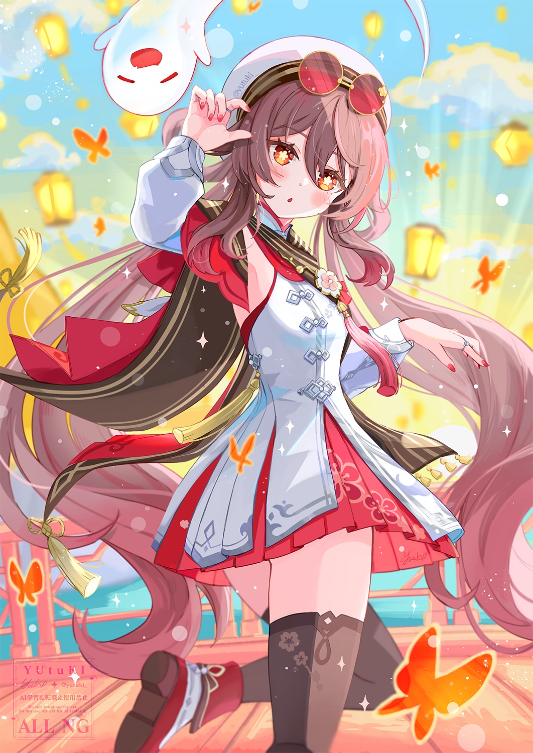 胡桃新衣装🧧👻❣️🌅 Genshin Impact | HoYoLAB
