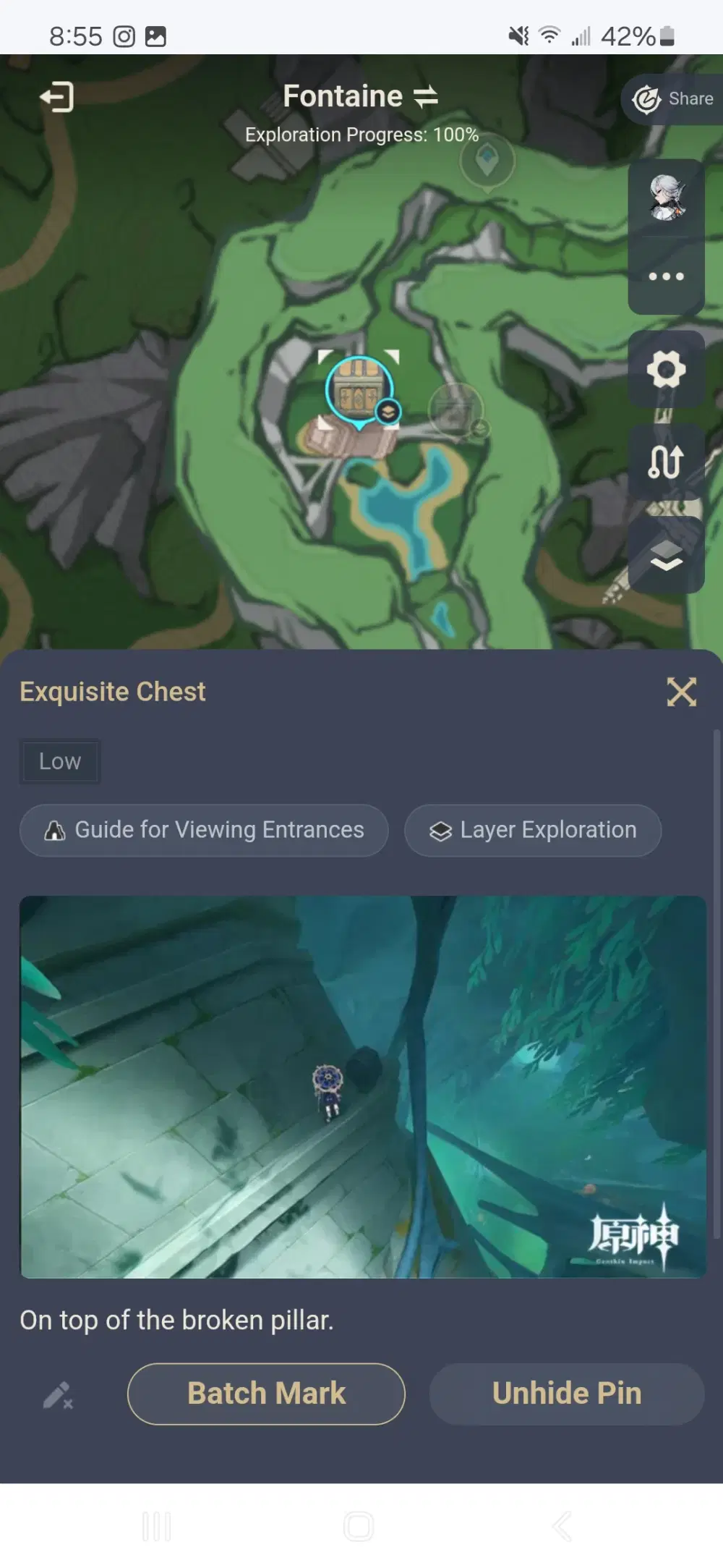 Fontaine part 1 is finished! 3/3 Missing Chests Found (344 total