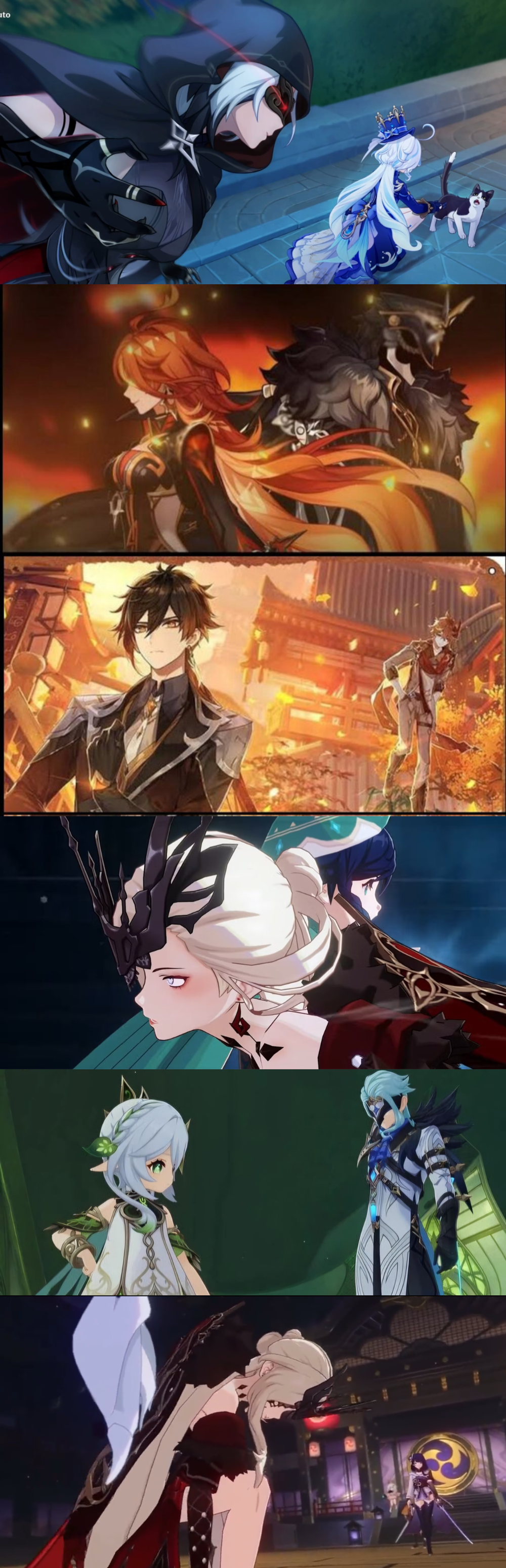 Different Fatui archons and fatui harbingers Genshin Impact | HoYoLAB