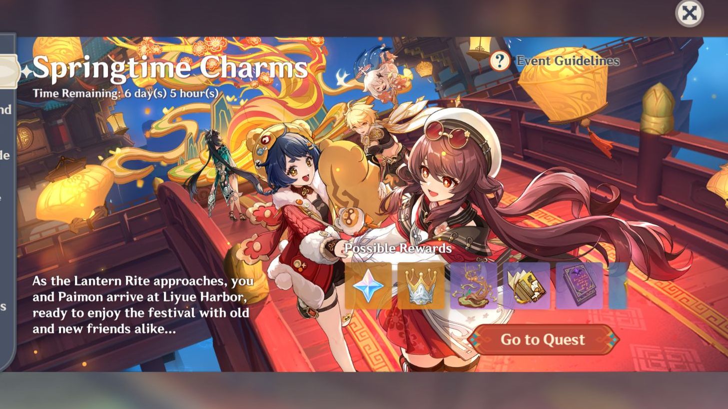 Springtime Keshin (livestream) v5.3 Springtime Charms (First and Second Stanzas) [Genshin ...