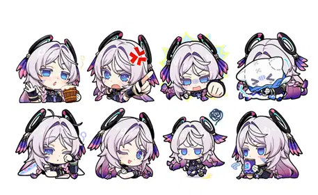 原神　hoyoversecafe 特典 シトラリ 原神 シトラリ·白星黒曜Ver.【Myethos Japan online store】