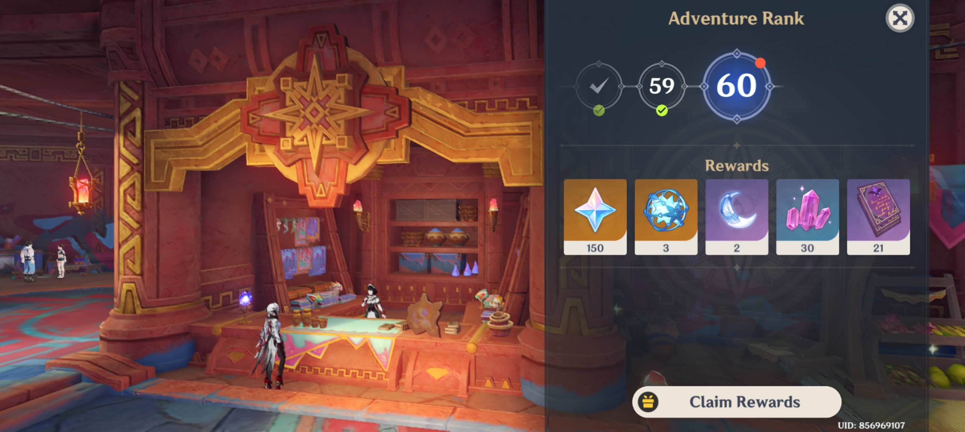 Adventure Rank 60 Genshin Impact | HoYoLAB