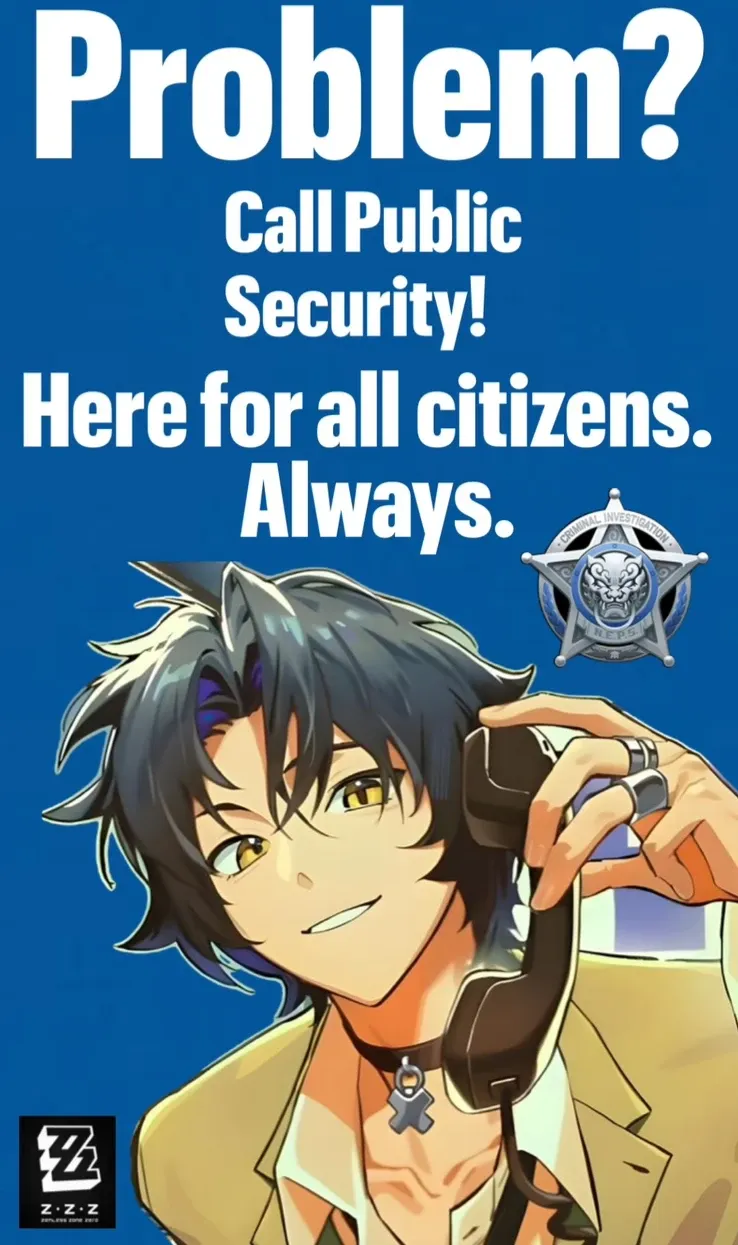 Pubsec is here for you. Always. Zenless Zone Zero | HoYoLAB