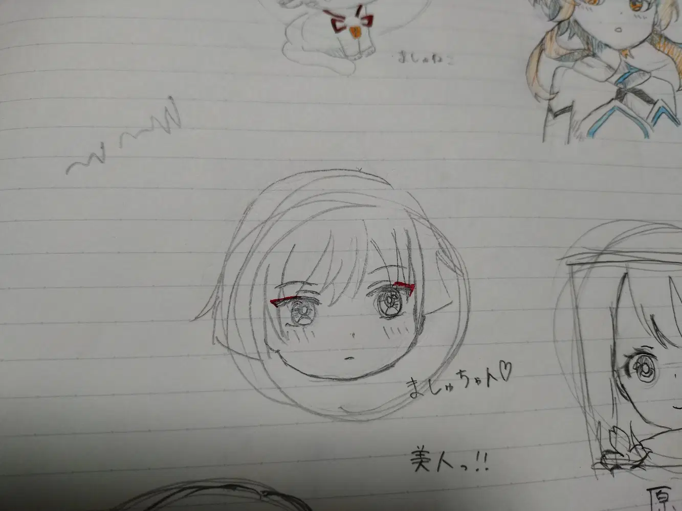 同じキャラを書いたこちら、どちらが新しい絵でしょうか！ | HoYoLAB