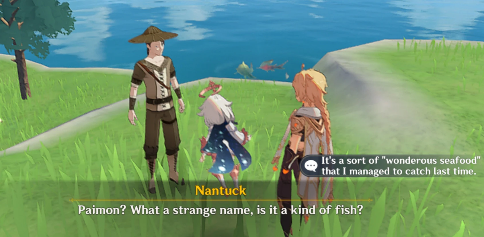 First time tackling the fishing game Genshin Impact | HoYoLAB