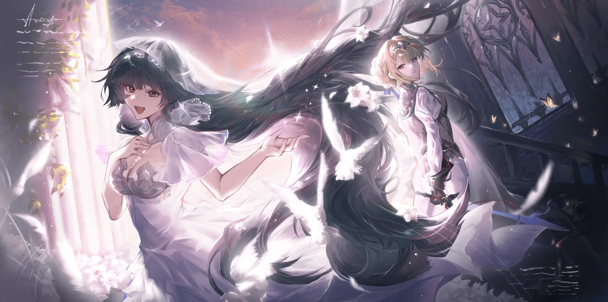 The Queen and The Knight Zenless Zone Zero | HoYoLAB, image size:2010x1000