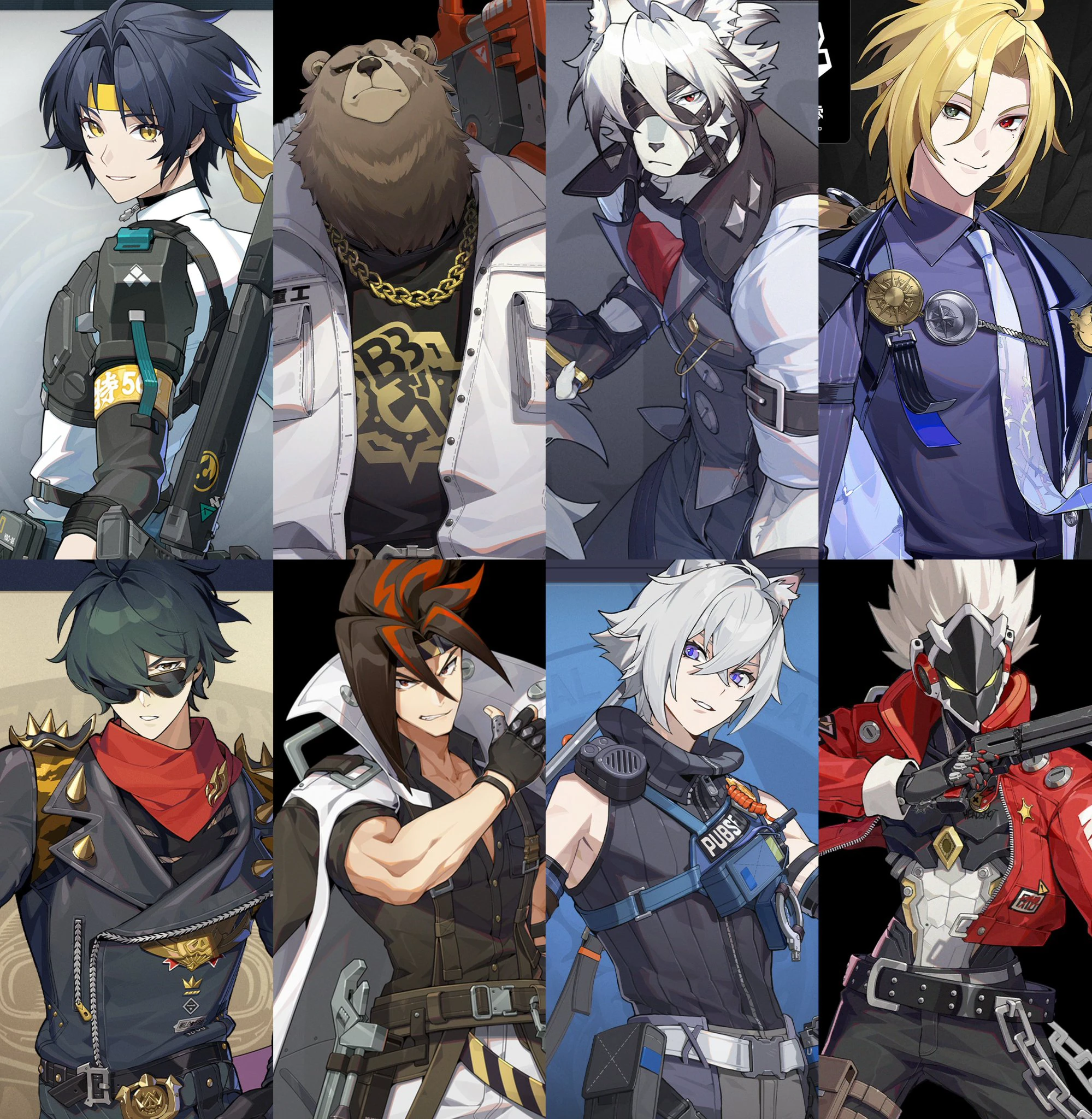 The best male characters are Zenless Zone Zero | HoYoLAB