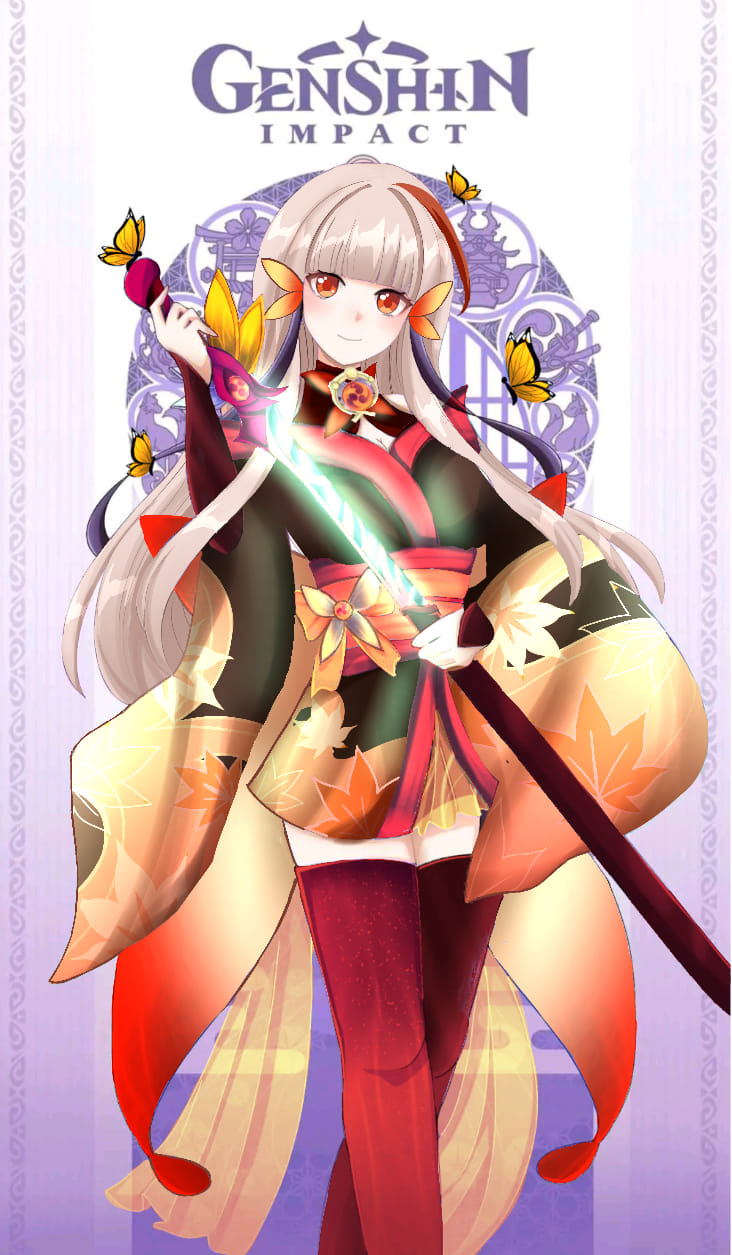 Swap Color (Kazumiko) (Kazuha x oc) Genshin Impact | HoYoLAB