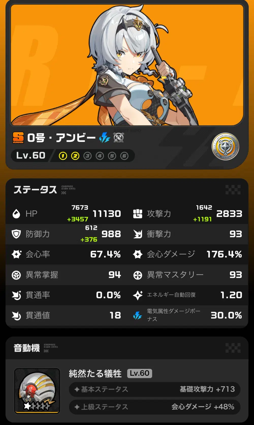 ぴぴ❤※プロフィール必読※♡ 0号アンビーちゃん一旦厳選完了！ Zenless Zone Zero | HoYoLAB