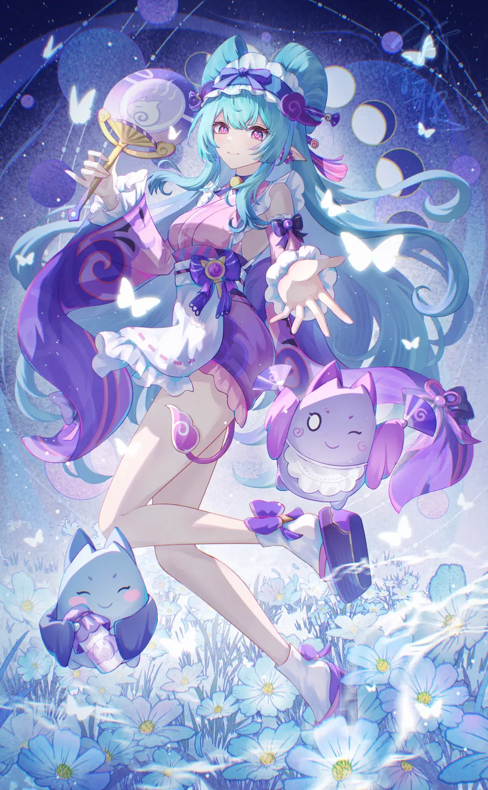 Yumemizuki Mizuki💜 Genshin Impact | HoYoLAB, image size:1000x1618