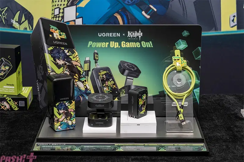 原神×UGREENコラボグッズ UGREENと『原神』のコラボ商品——急速充電パワーサプライシリーズ