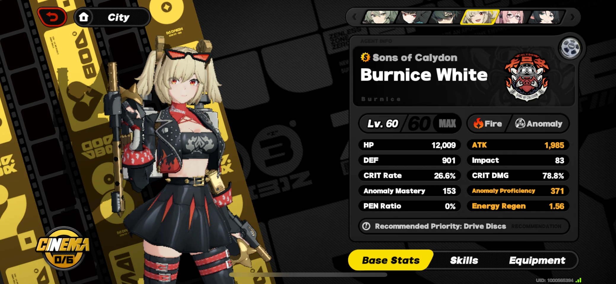 Got burnice two days ago Zenless Zone Zero | HoYoLAB