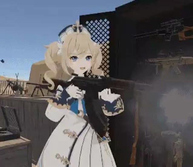 Barbara with gun Genshin Impact | HoYoLAB