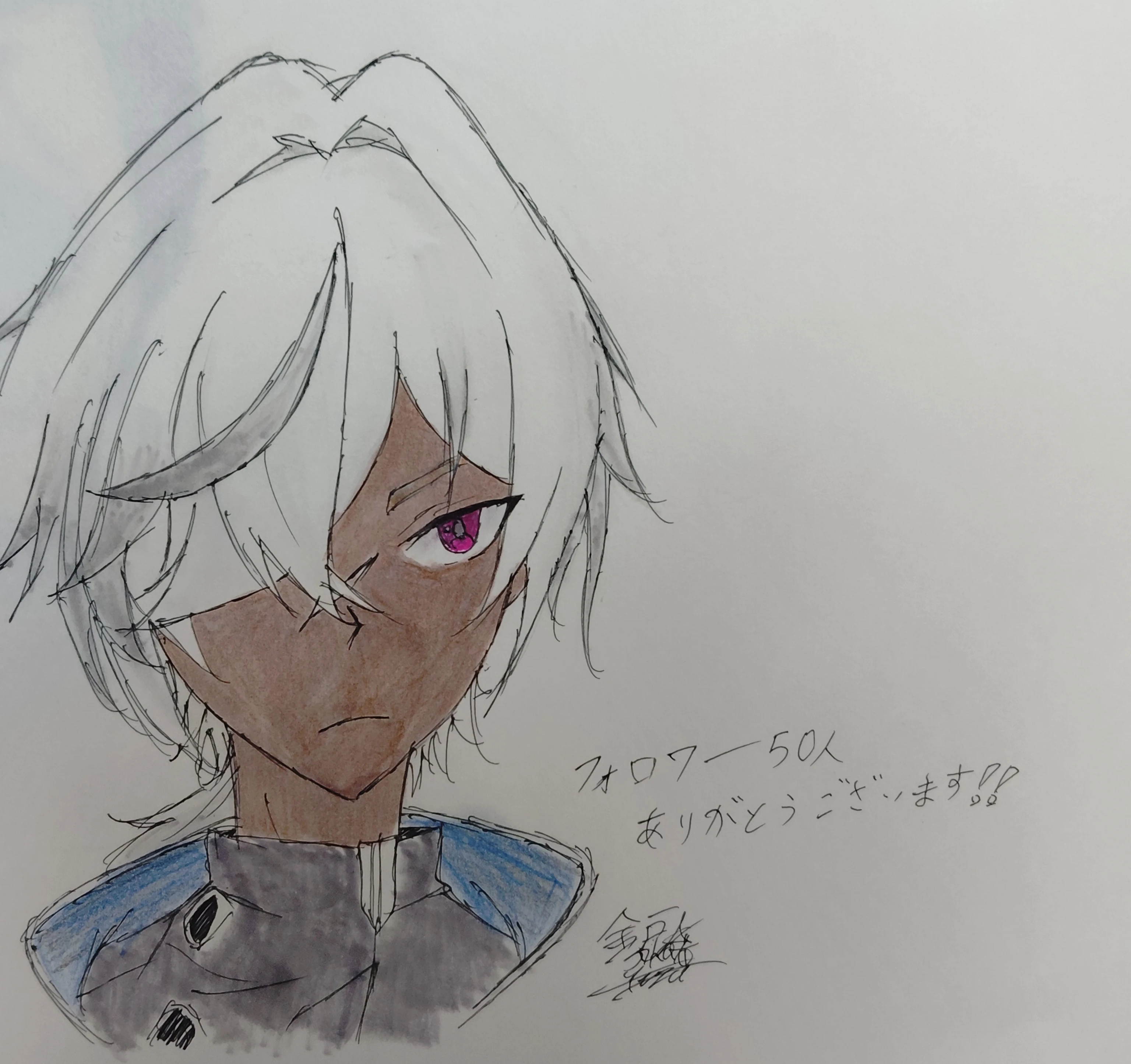 フォロワー50人ありがとうございます！！（二個目！） Honkai