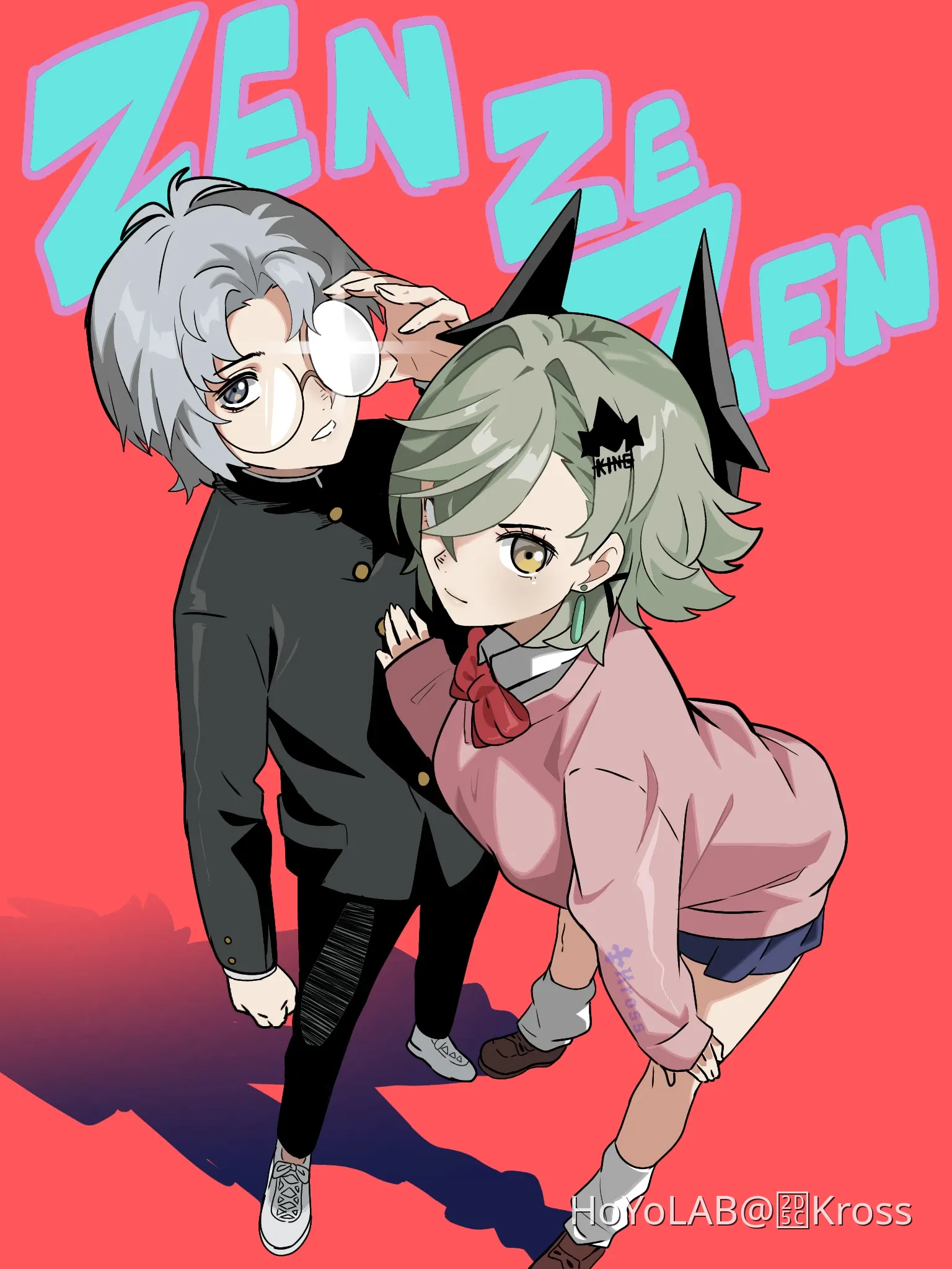 ZZZ x DanDaDan Fan Art Zenless Zone Zero | HoYoLAB
