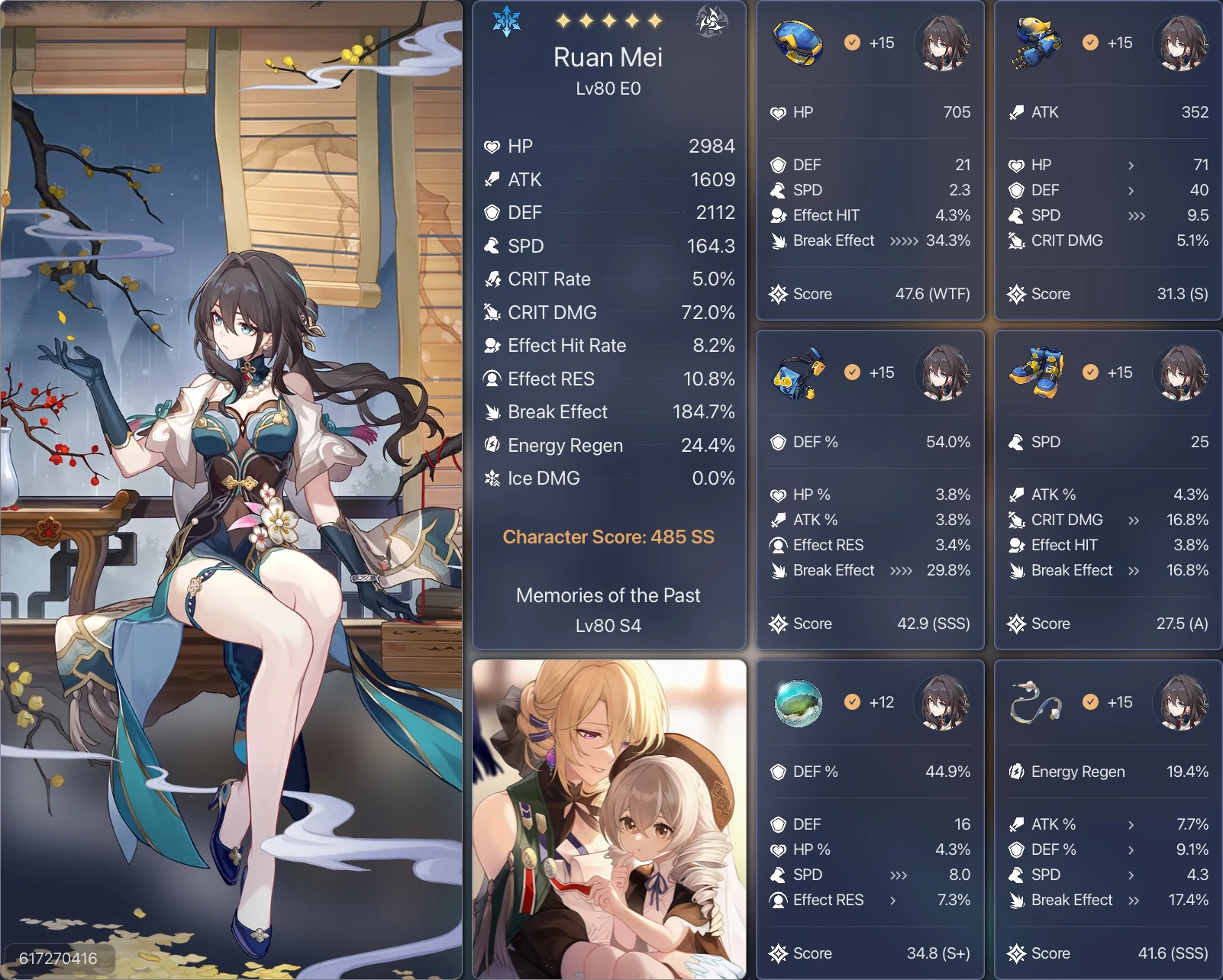 Updated Ruan Mei Build! Honkai: Star Rail | HoYoLAB