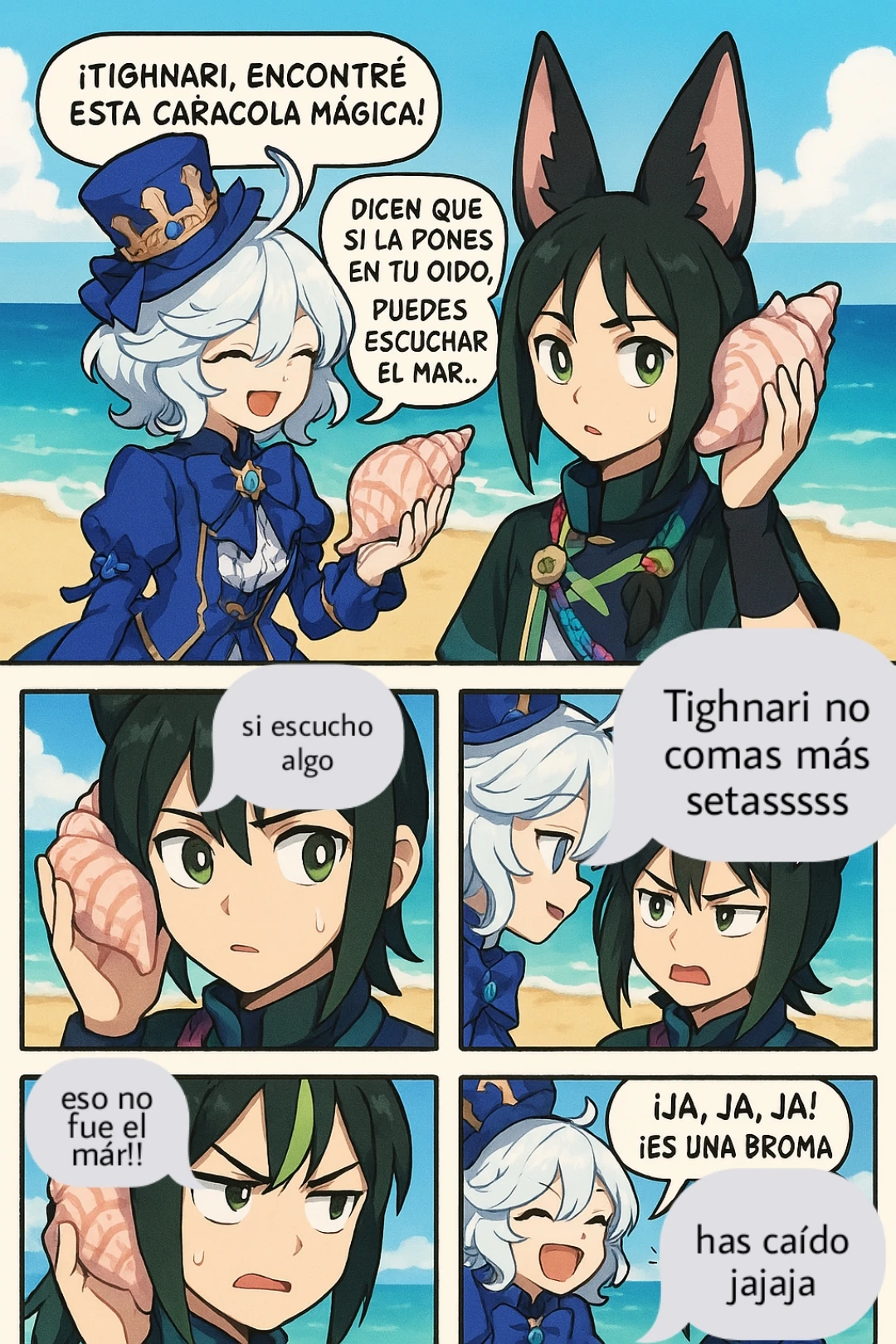 La caracola magica Genshin Impact | HoYoLAB