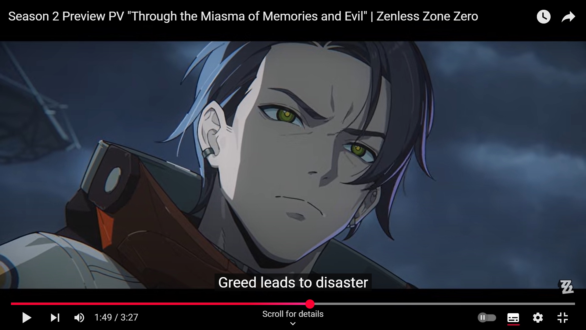 The character I aiming in ZZZ 2.0 Preview Zenless Zone Zero | HoYoLAB