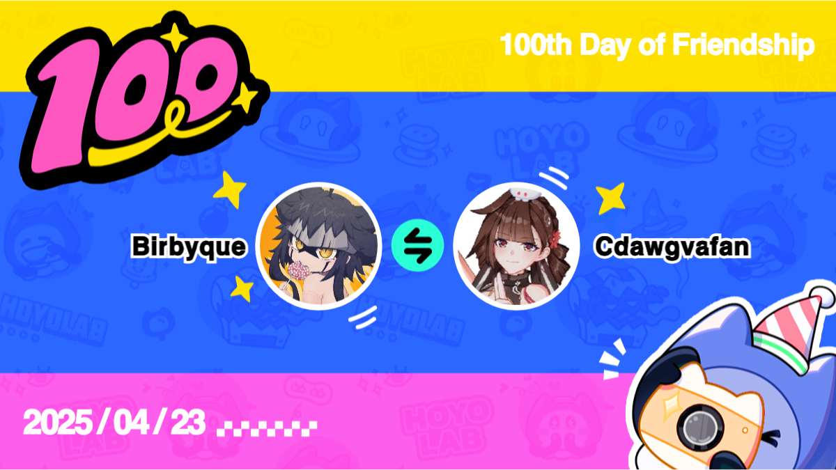 53rd of the one friends, another silver buddy~ | HoYoLAB