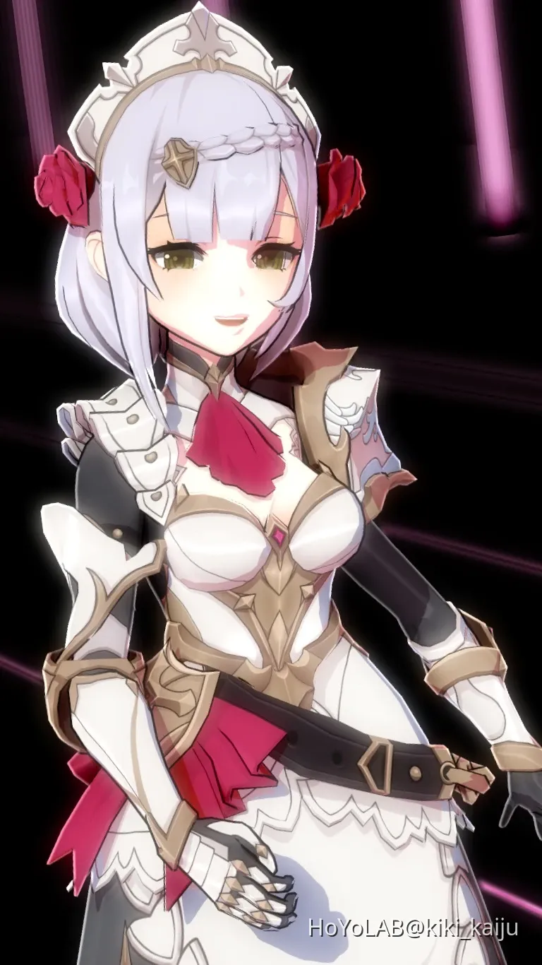 noelle render but i actually posed more than her face this time (+ tiny ...