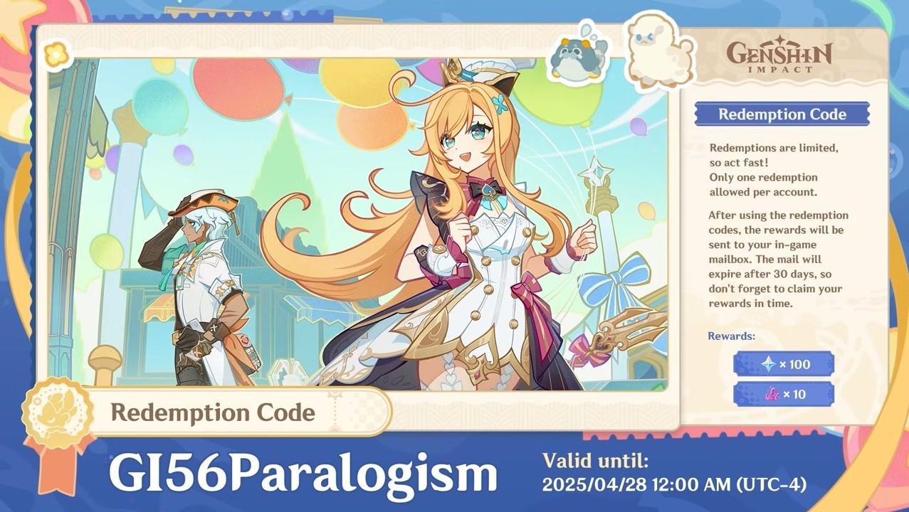 live special program codes (limited time) Genshin Impact | HoYoLAB