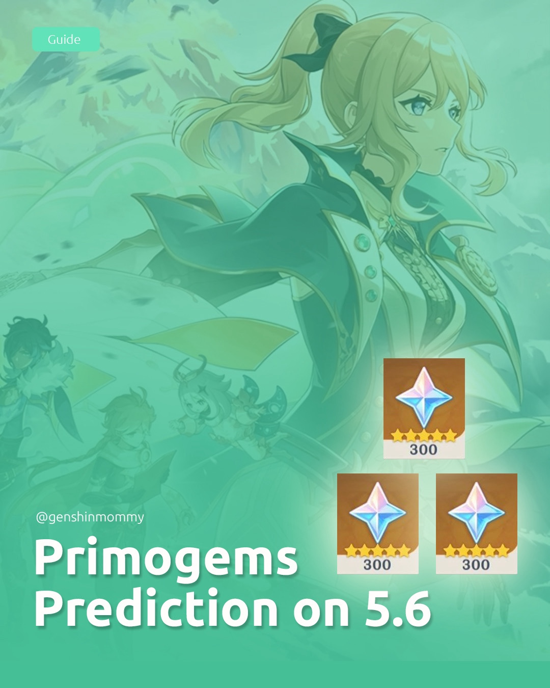 5.6 Primogems Prediction Genshin Impact | HoYoLAB