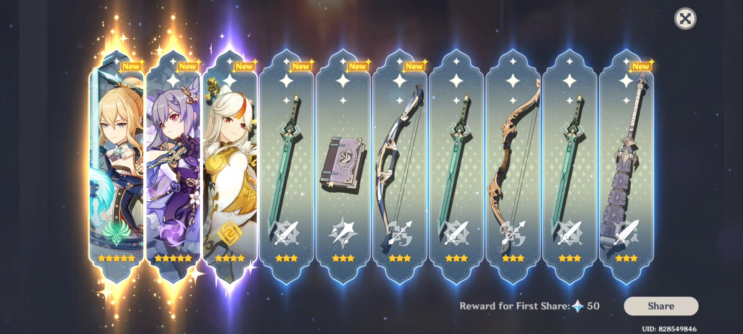 ON FIRST TEN PULL Genshin Impact | HoYoLAB