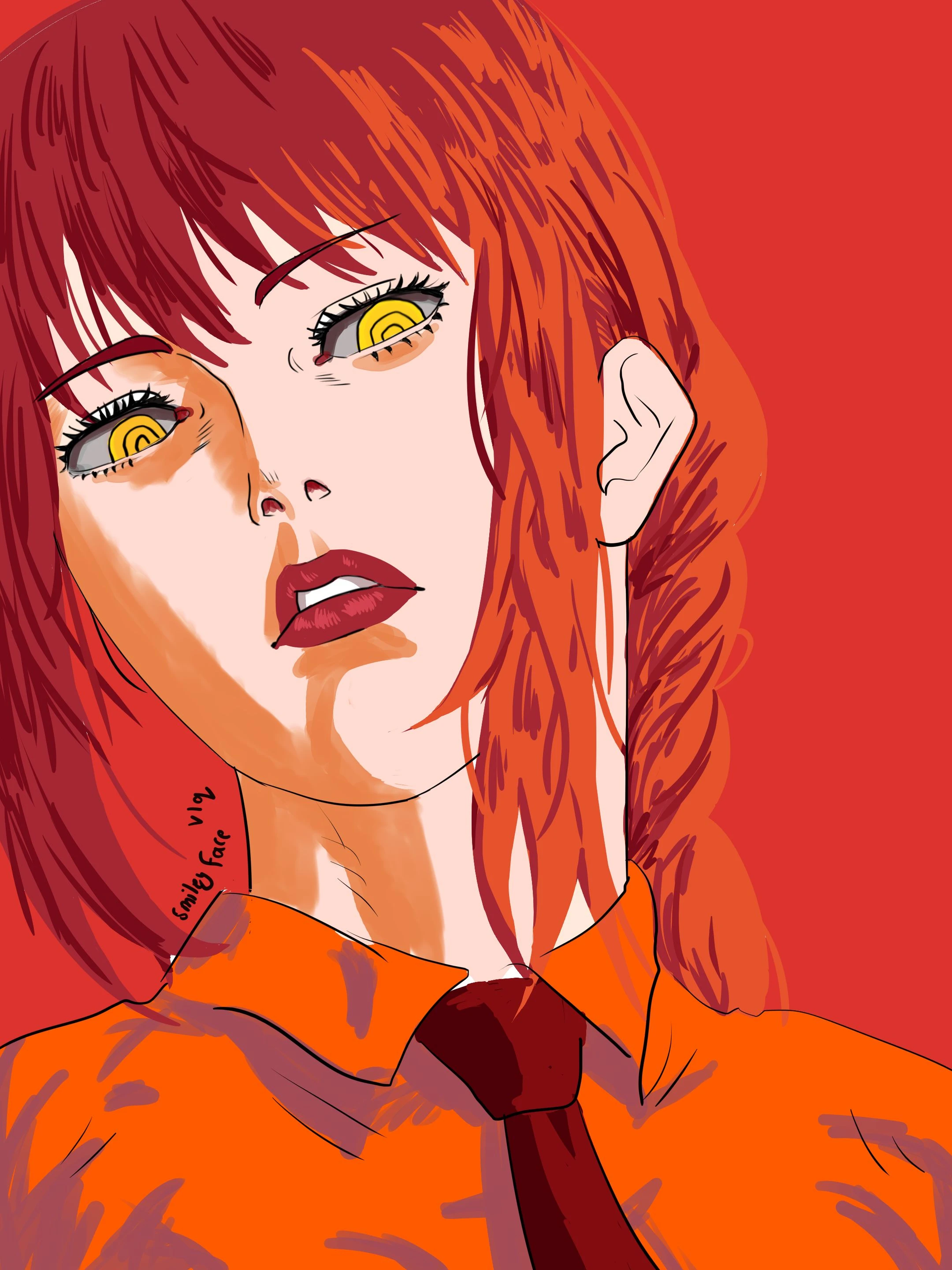 I drew makima from chainsaw man | HoYoLAB