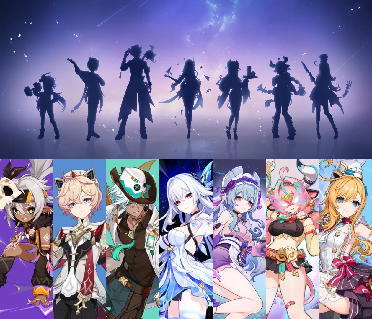 The second 5.X character roster is officially COMPLETED! 2️⃣ Genshin ...
