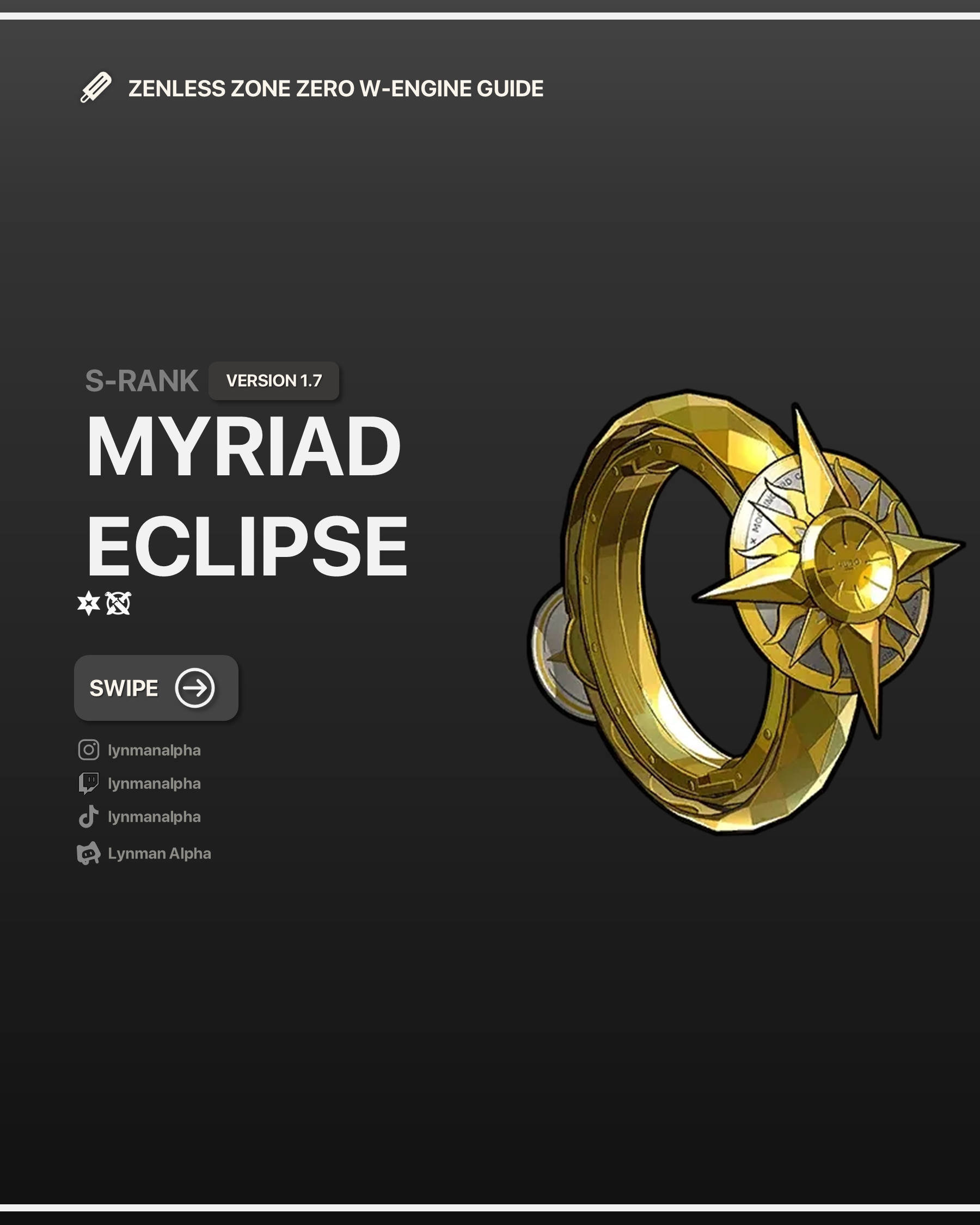 Myriad Eclipse | Zenless Zone Zero W-Engine Guide Zenless