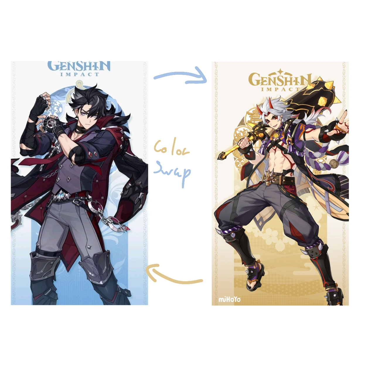 COLOR SWAP! Genshin Impact | HoYoLAB