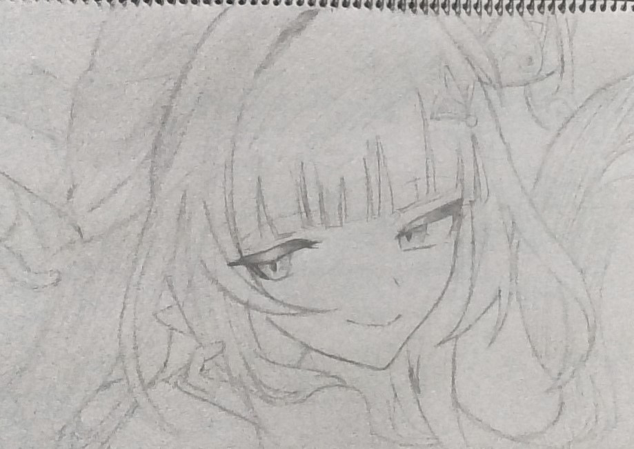 崩壊：スターレイル】リクエストの霊砂描きました。模写です