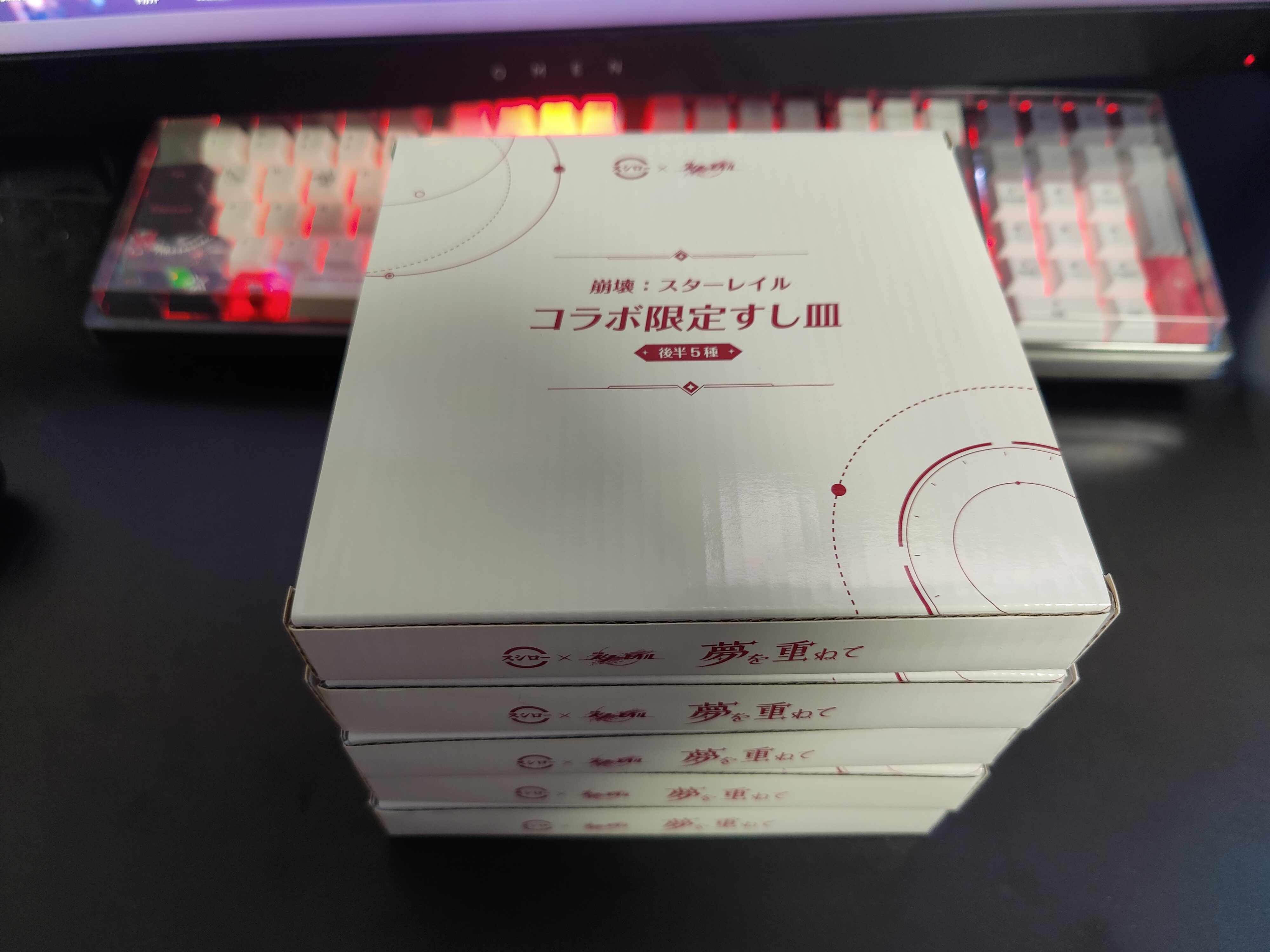 スシロー×崩スタのコラボ皿(後半)を受け取りに行ってきました！ Honkai