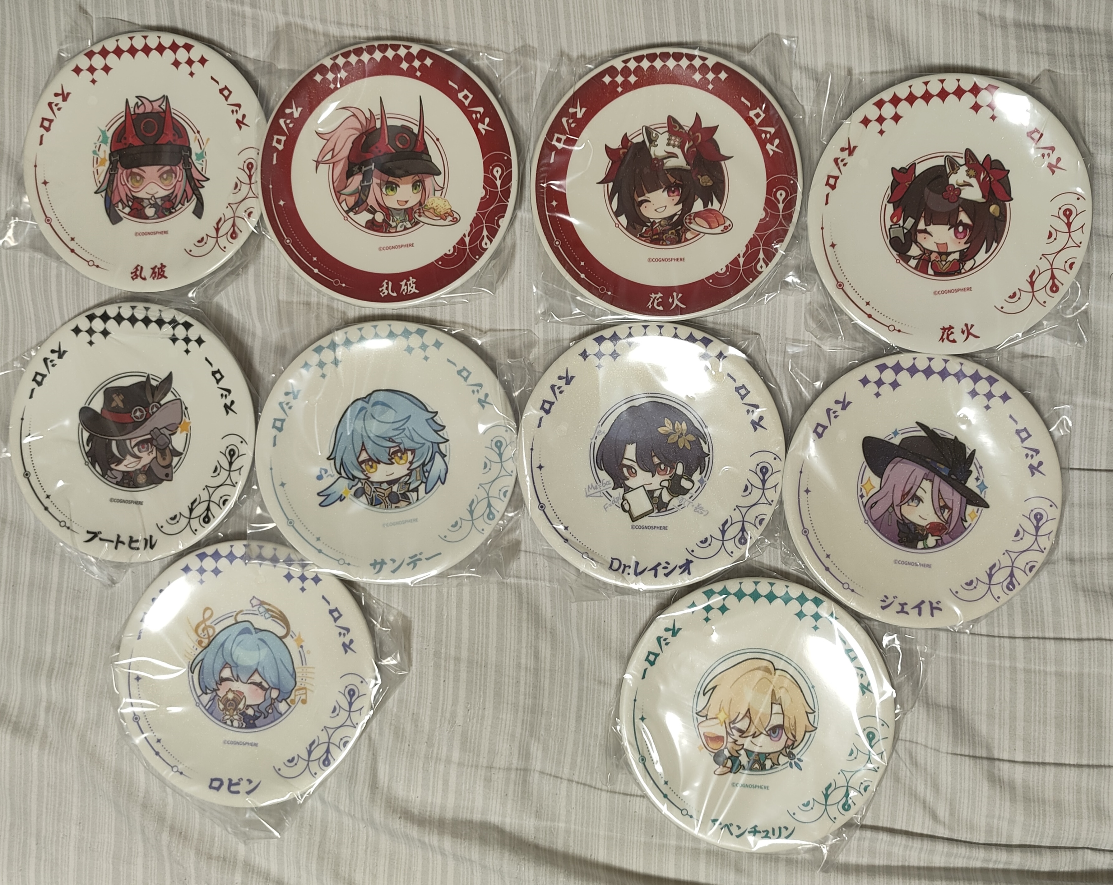 スシロー×崩スタのコラボ皿(後半)を受け取りに行ってきました！ Honkai