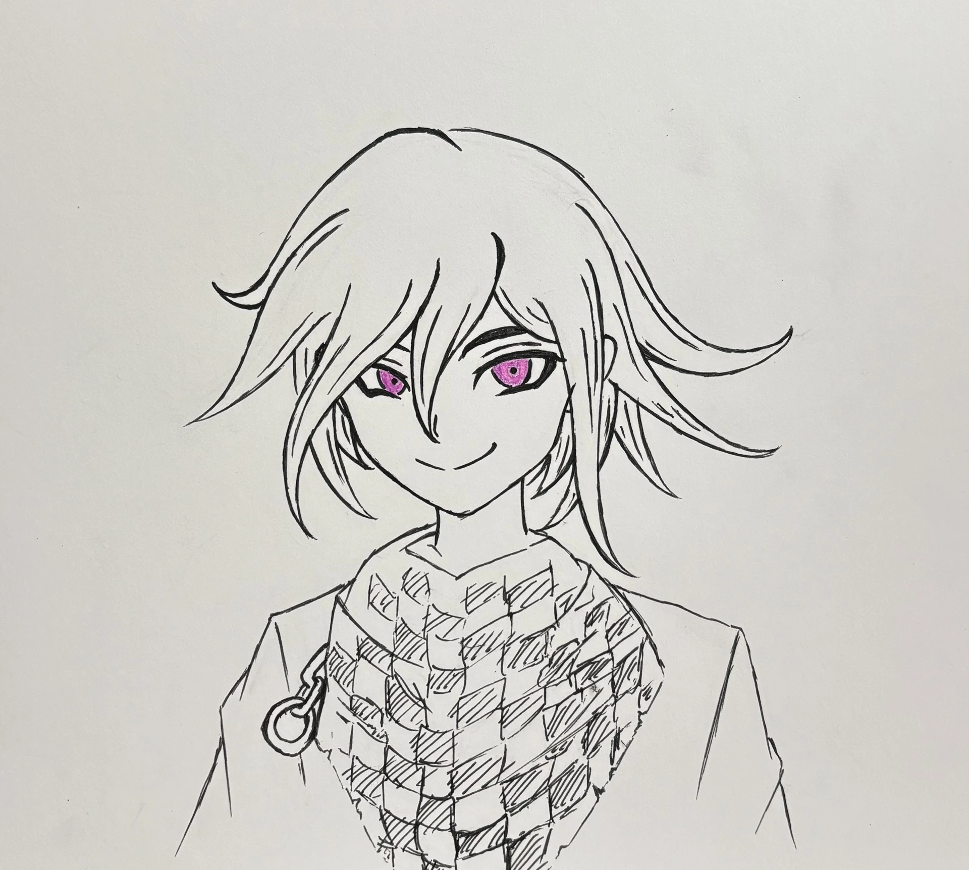 リクエストの王馬小吉描きました！ | HoYoLAB