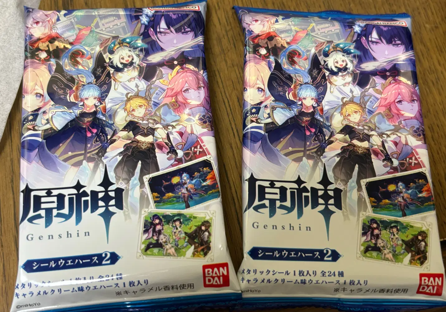 原神ウエハース買ってきた！ Genshin Impact | HoYoLAB