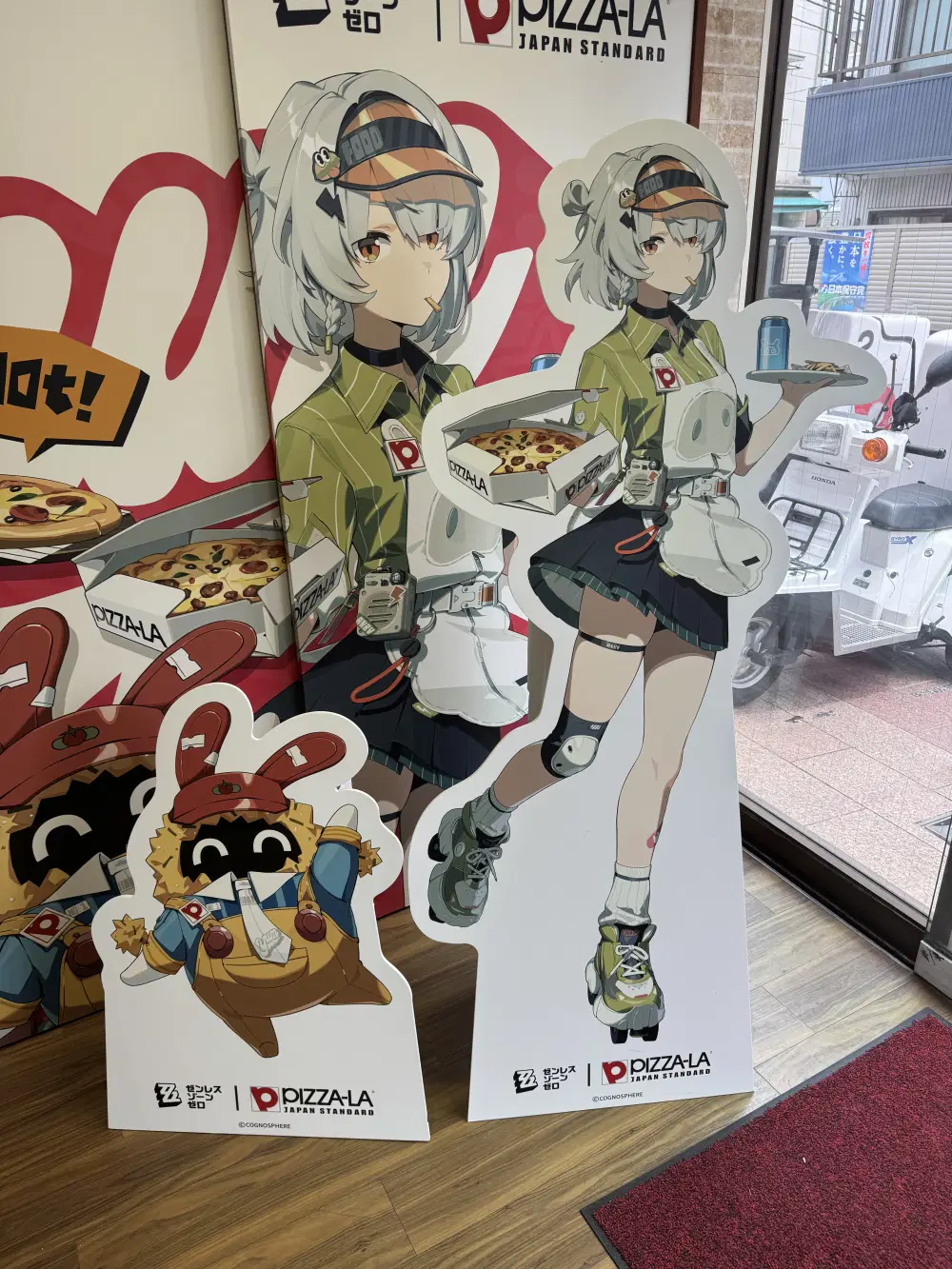 ピザーラのZZZコラボ店に行きました♪♪ Zenless Zone Zero
