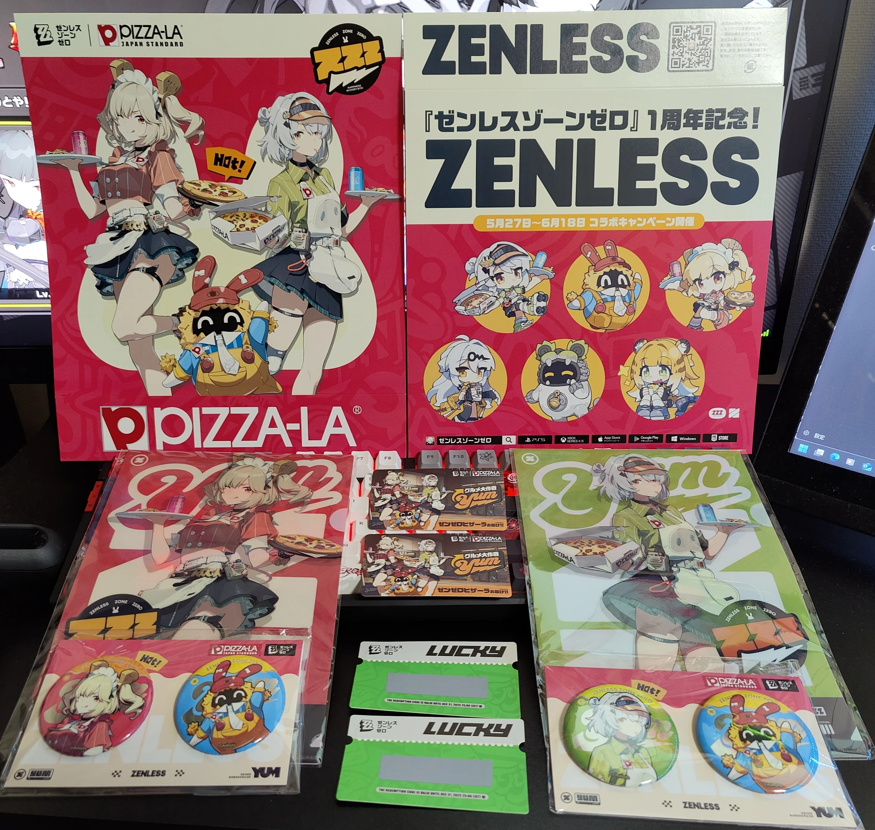 ゼンゼロピザーラを買って食べました！！(続) Zenless Zone Zero | HoYoLAB