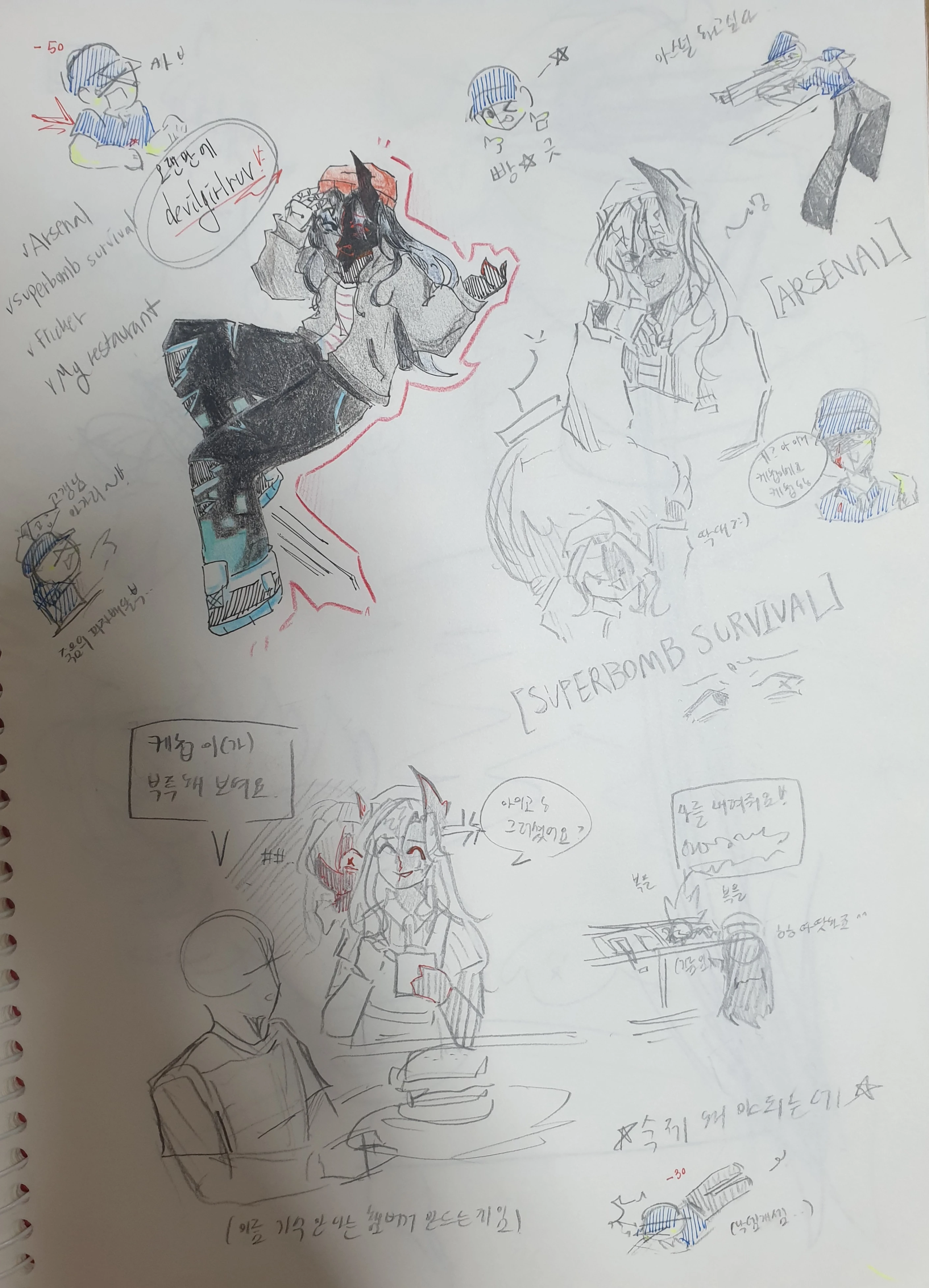 my oc drawing i did a while ago | HoYoLAB