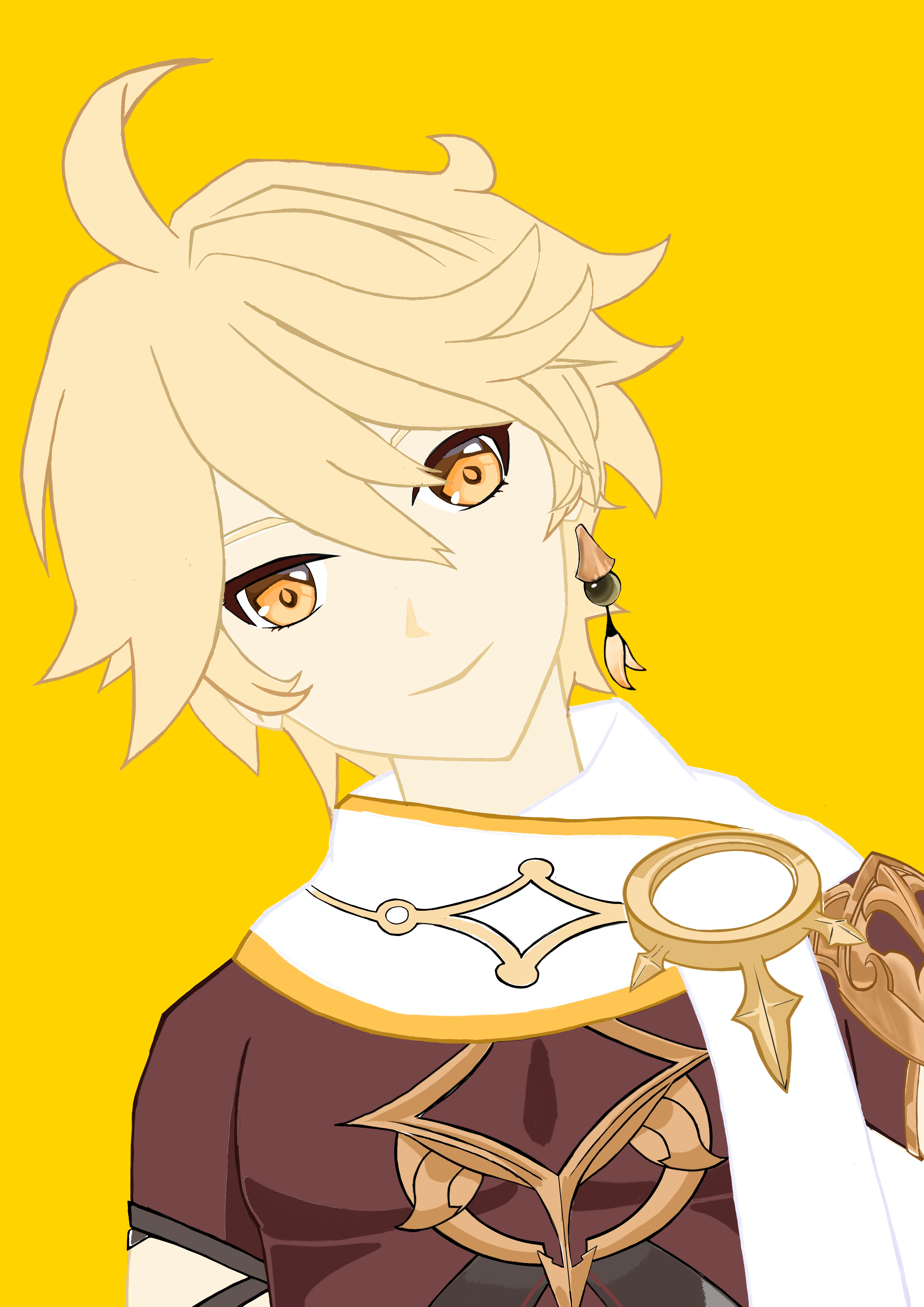 aether-fanart-genshin-impact-hoyolab