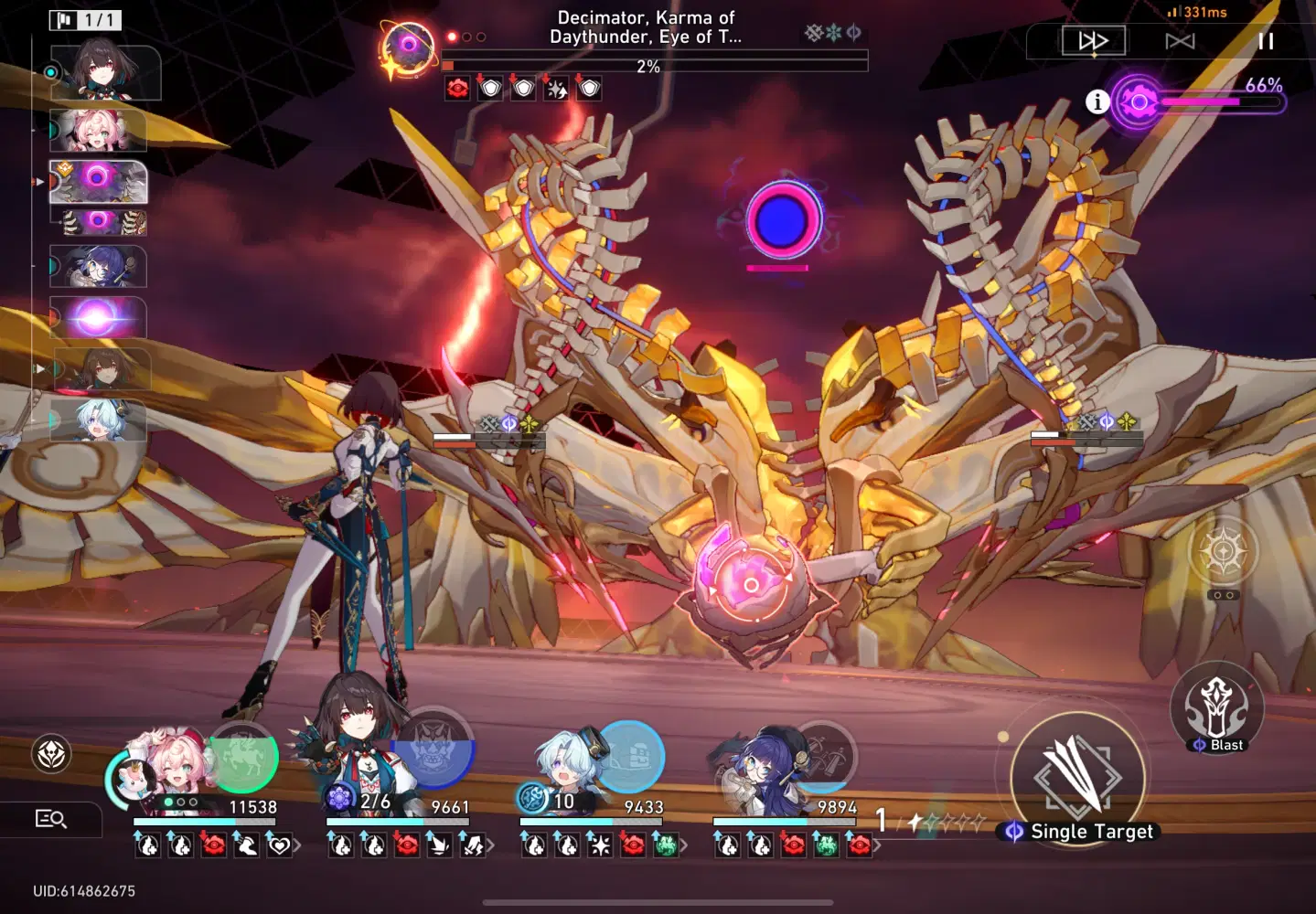 Hyacine e1s1. She really can boost teammates really well. Even i can beat highest difficulty weekly boss with 3 lv 70 characters. Honkai: Star Rail HoYoLAB