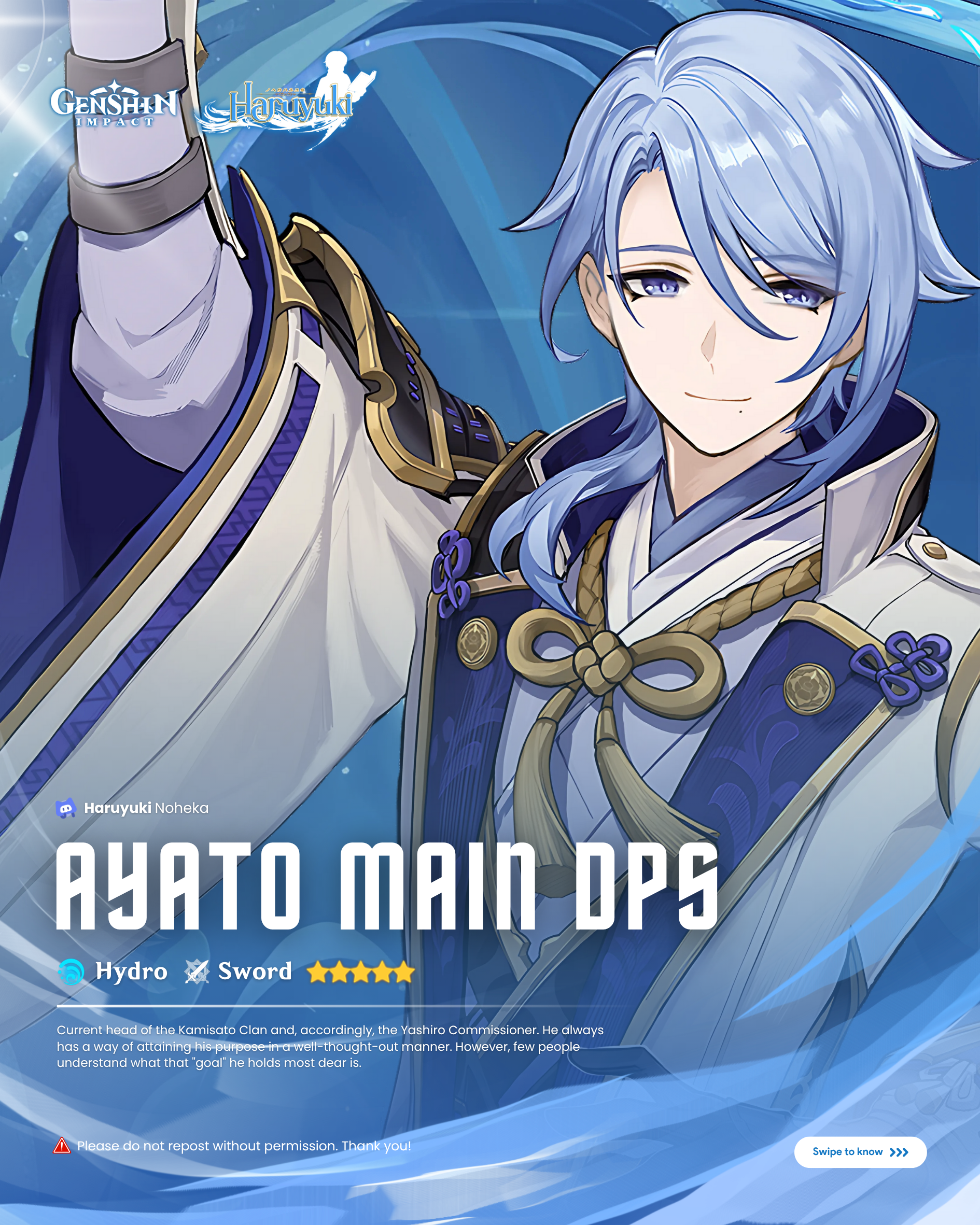 Verson 5.6] Kamisato Ayato Build Main DPS 💦 Genshin Impact | HoYoLAB