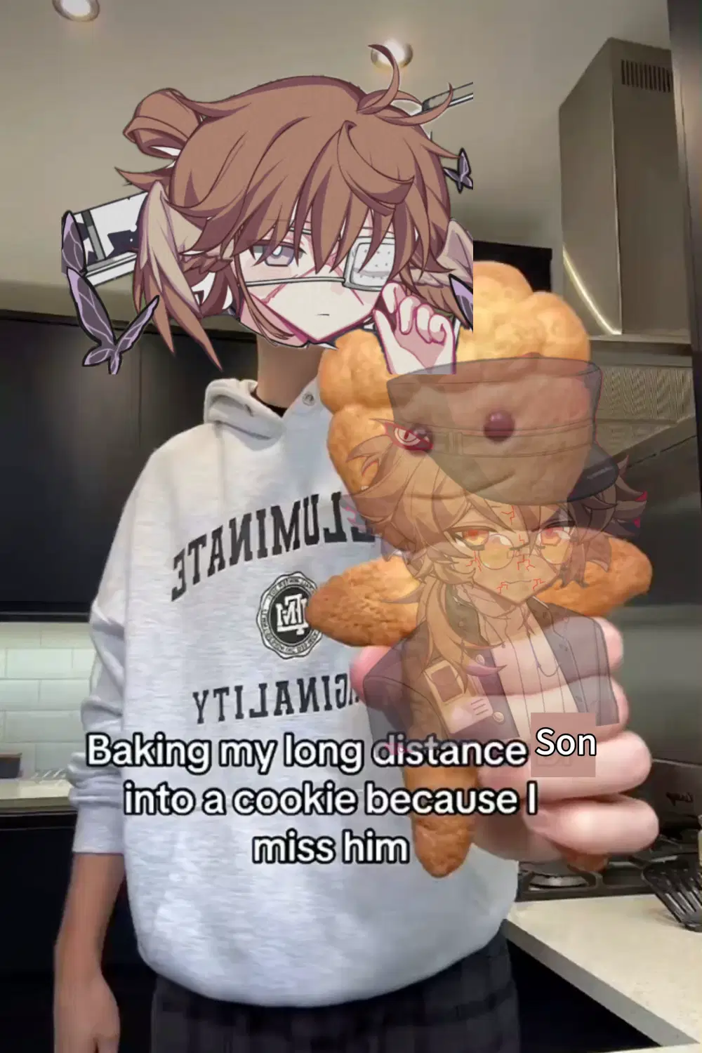 I made memes of my OCs because they've taken over my thoughts 🤩 Honkai:  Star Rail | HoYoLAB, image size:1000x1500