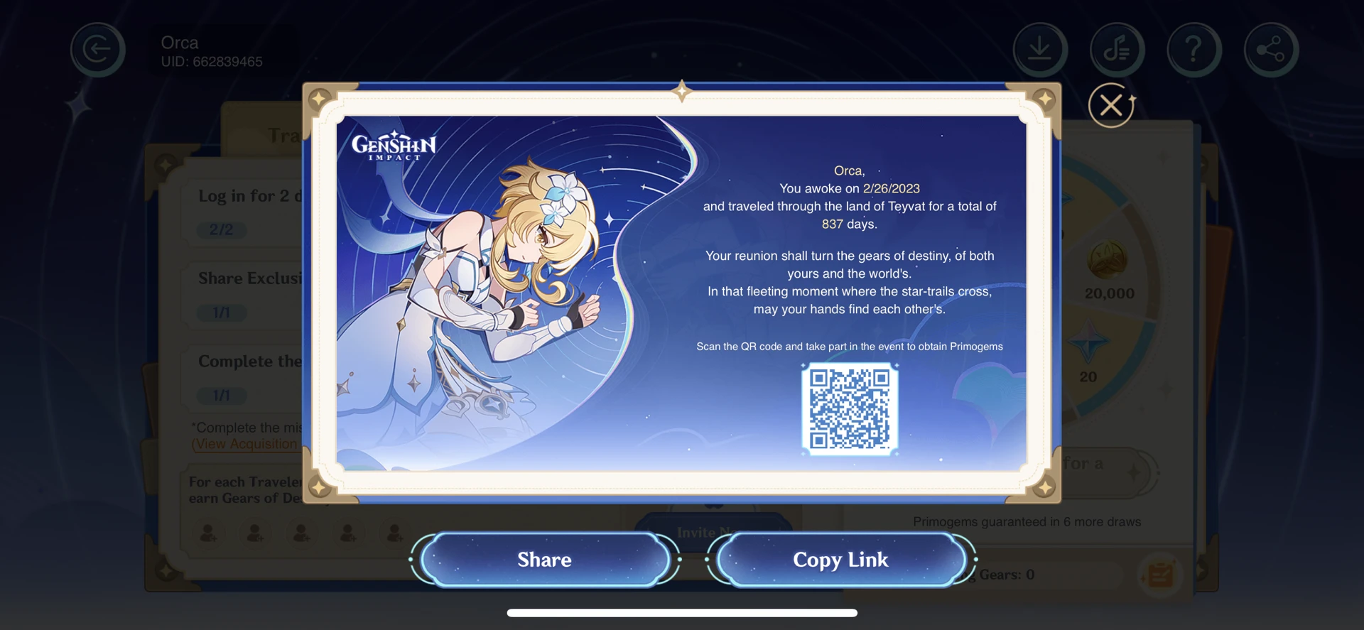 Please help me in this challenge! I will do the same for you! Genshin ...