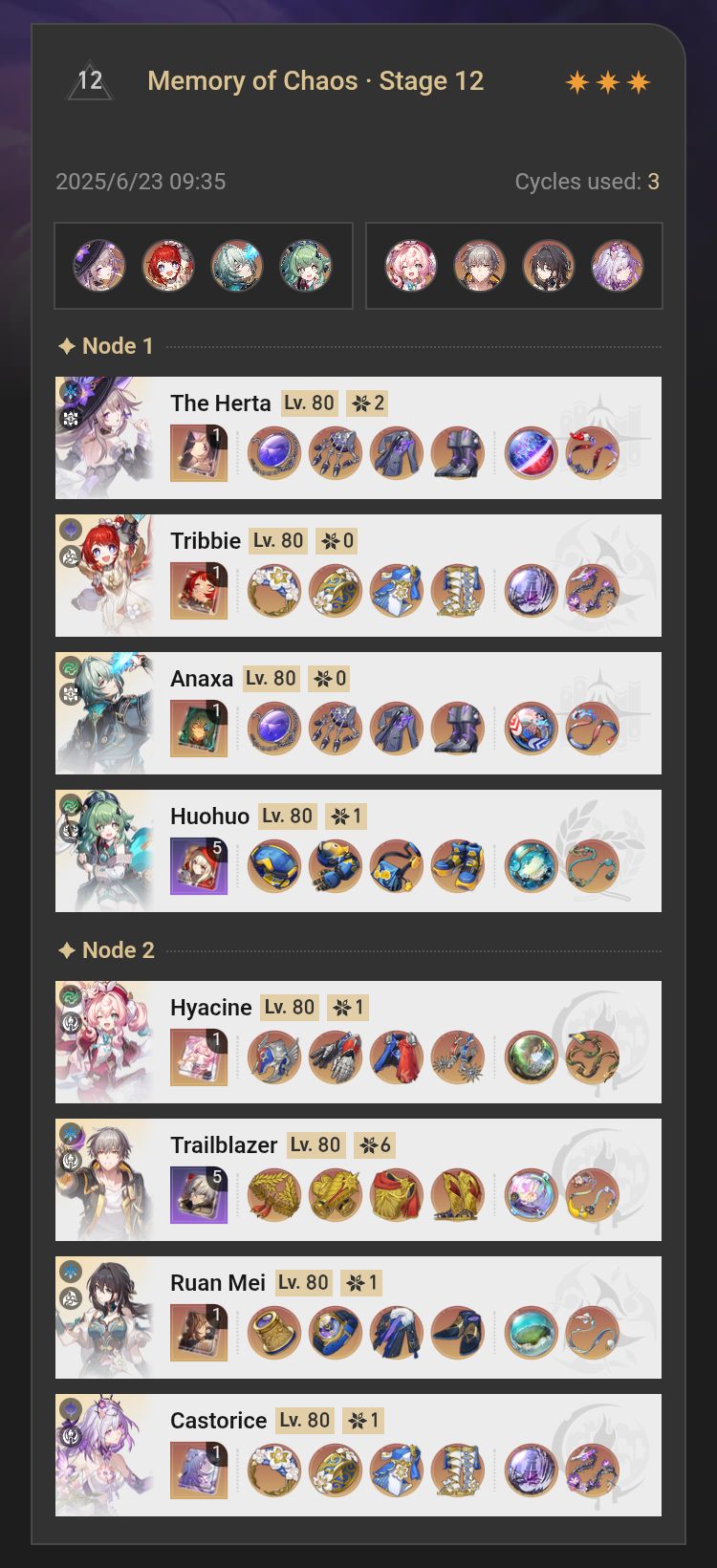 Auto 3cc note 1 2cc note 2 1cc Honkai: Star Rail | HoYoLAB