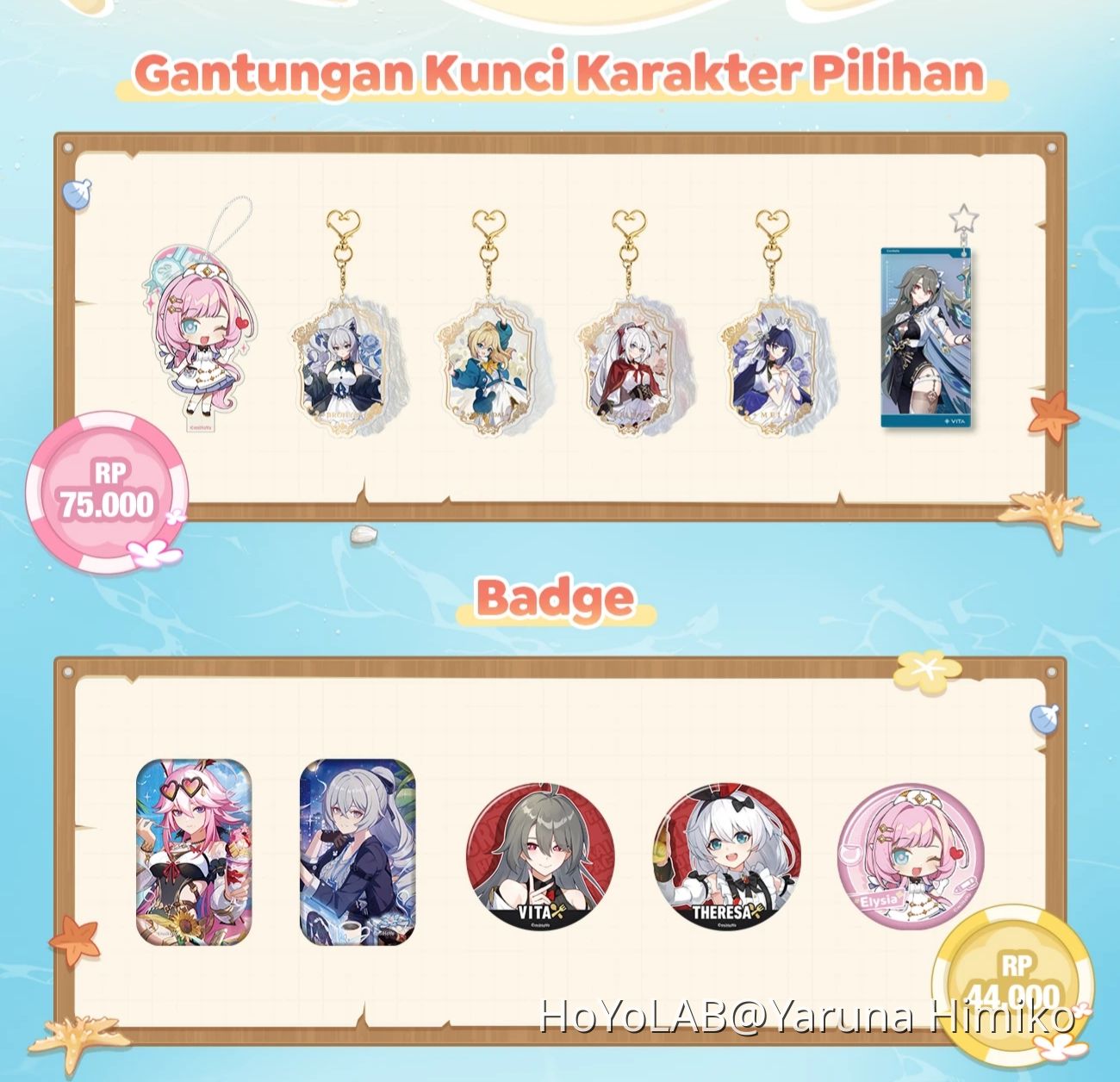 Hoyofest 2025 - Merch Catalogue Honkai Impact 3rd | HoYoLAB