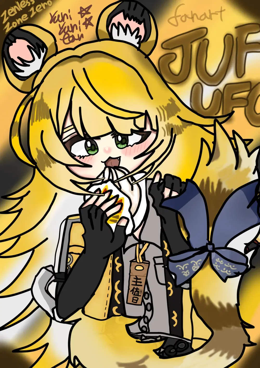 妹弟子ちゃんも一緒に食べようよ〜」 Zenless Zone Zero | HoYoLAB