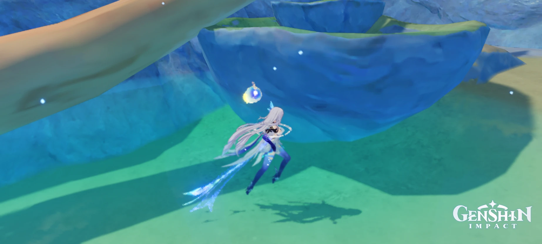 Abyss Fish Animation Abyss Fish goes for a swim Genshin Impact | HoYoLAB