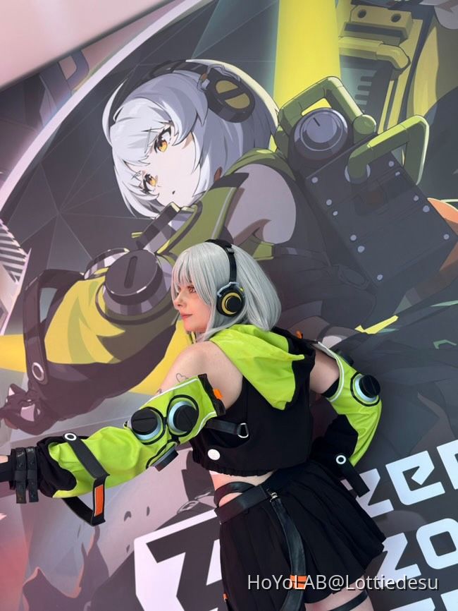 I had an absolute BLAST being Anby for the Zenless Zone Zero x