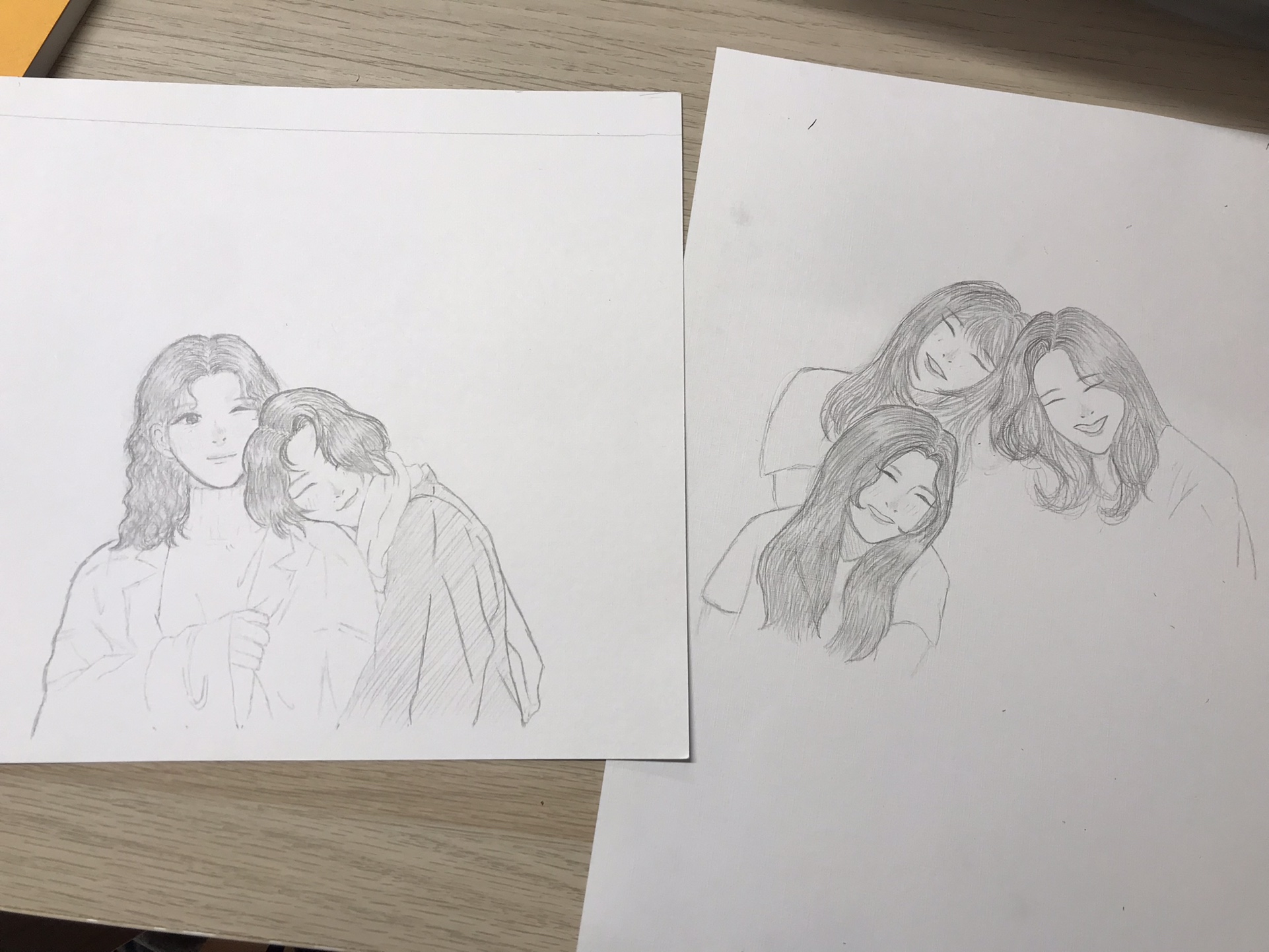 Some more random drawings for a friends bday 🥳🥳🥳 | HoYoLAB